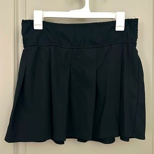 Hollister Black Pleated Skirt